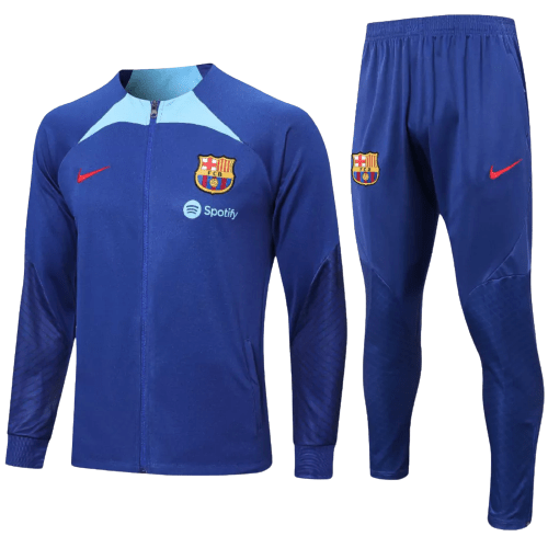 Agasalho de Viagem Barcelona - Masculino - Azul Escuro - Manto Club