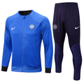 Agasalho de Viagem Inter de Milão - Masculino - Azul e Preto - Manto Club