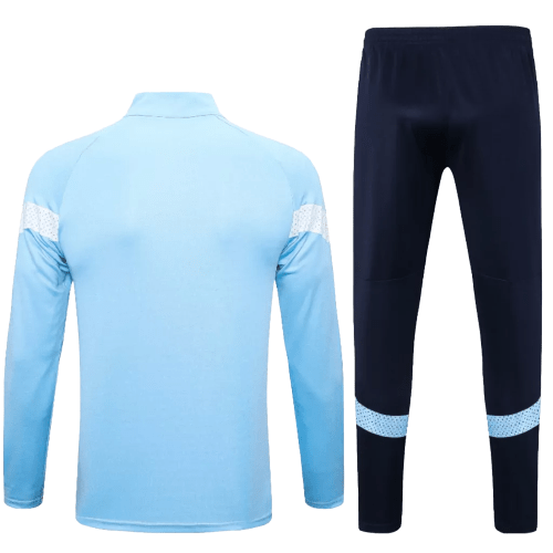 Agasalho de Viagem Manchester City - Masculino - Azul Claro - Manto Club