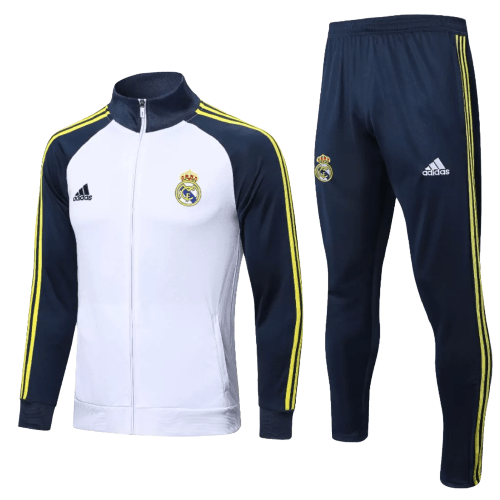 Agasalho de Viagem Real Madrid - Masculino - Branco - Manto Club