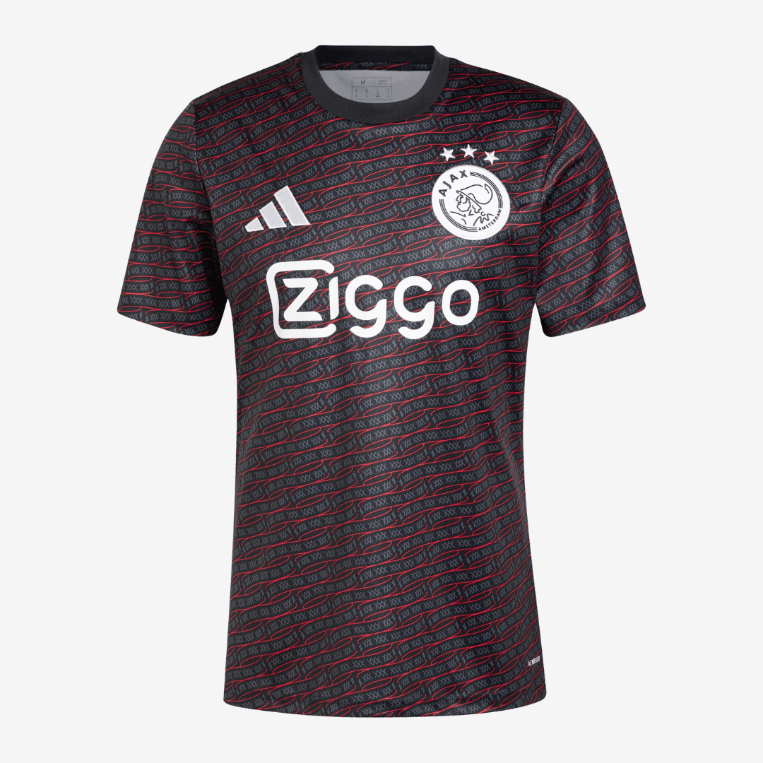 Camisa adidas Ajax Amsterdam 2024/25 Pré - Jogo - Manto Club