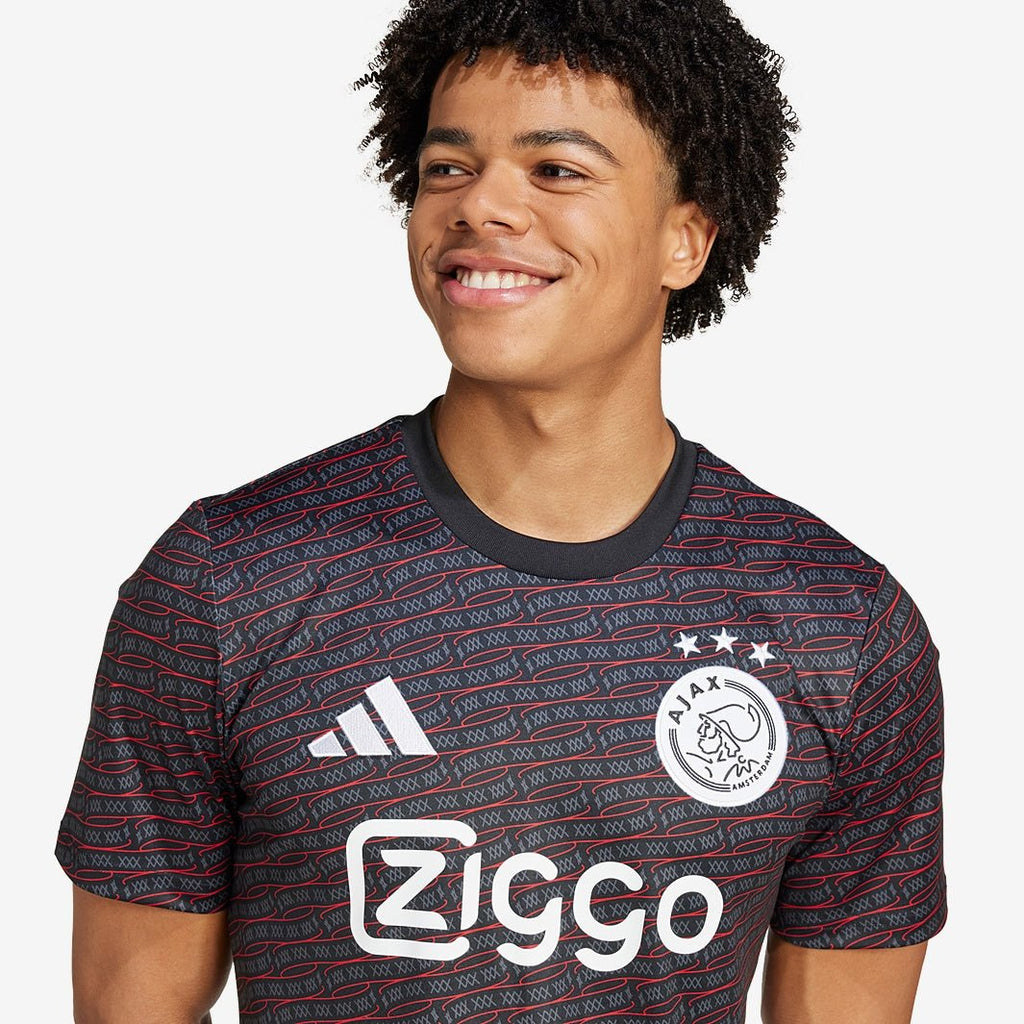 Camisa adidas Ajax Amsterdam 2024/25 Pré - Jogo - Manto Club