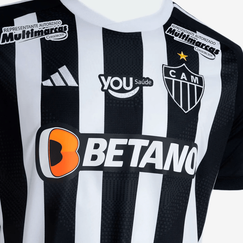Camisa adidas Atlético Mineiro 2024/25 I Com Patrocínios - Manto Club