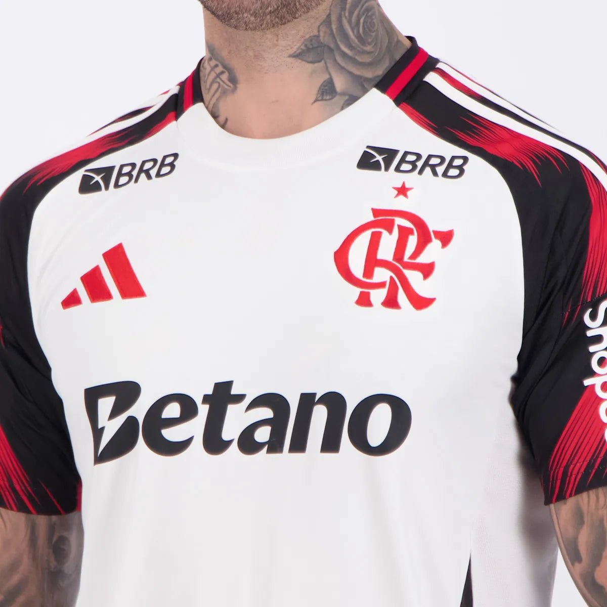 Camisa Adidas Flamengo 2025/26 II Com Patrocínios - Manto Club