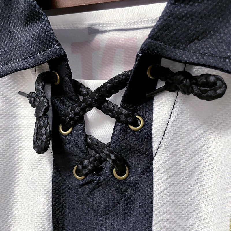 Camisa Atlético Mineiro Centenário Retrô 2008 Preta e Branca - Lotto - Manto Club