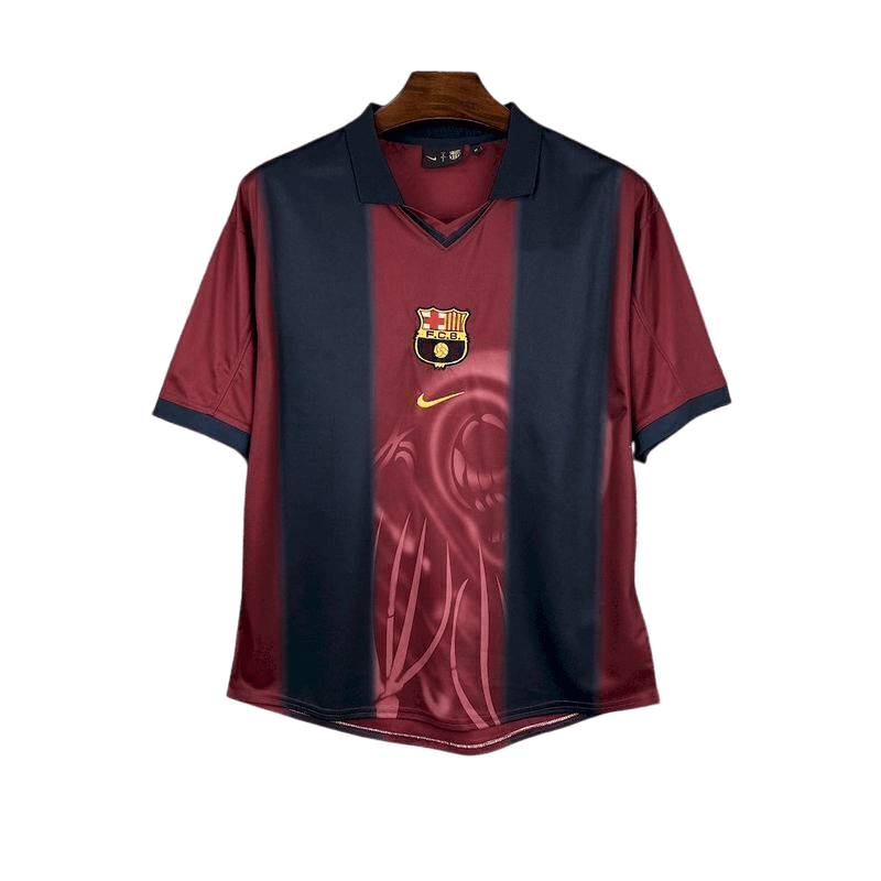 Camisa Barcelona Cactus Jack Home 2000/01 Retrô - Manto Club
