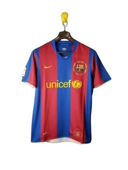 Camisa Barcelona Retrô 2006/2007 - Nike Azul Grená - Manto Club