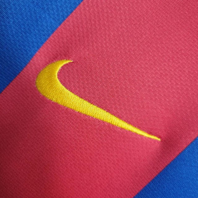 Camisa Barcelona Retrô I Home 2010/11 Torcedor Nike Masculino Vermelho e Azul - Manto Club