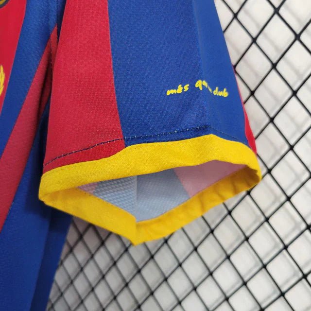 Camisa Barcelona Retrô I Home 2010/11 Torcedor Nike Masculino Vermelho e Azul - Manto Club