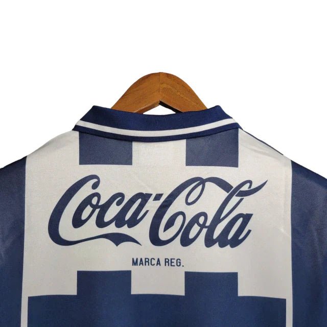 Camisa Botafogo I Retrô 1994 Torcedor Masculino - Preta e branca com Patrocínio da Coca Cola - Manto Club