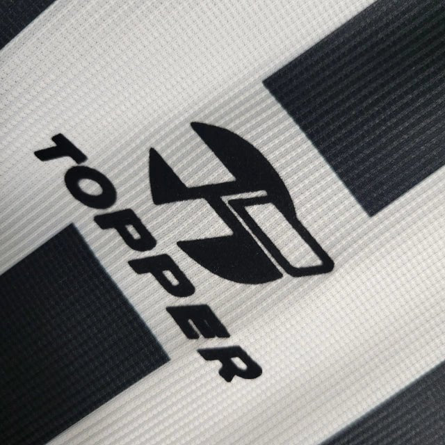 Camisa Botafogo l Retrô 99/00 Torcedor Masculina - Preta e Branca - Manto Club