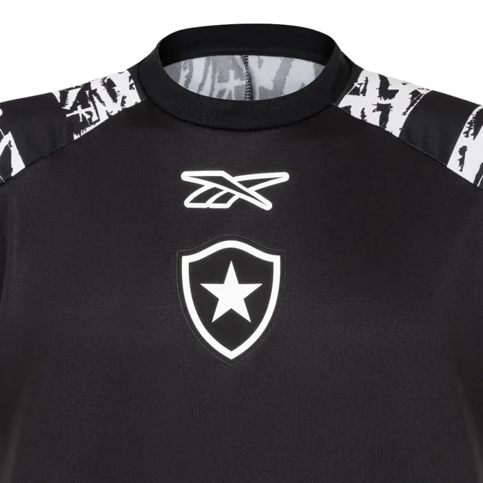 Camisa Botafogo Pré - Jogo 2025/26 - Manto Club