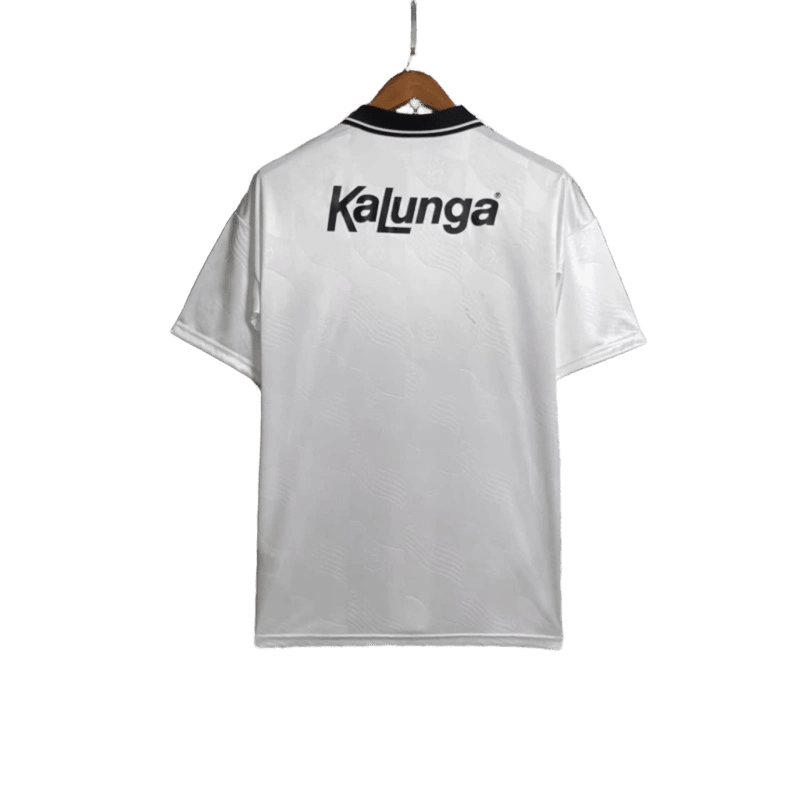 Camisa Corinthians Retrô 1998 Finta Masculina - Branca e Preta - Manto Club