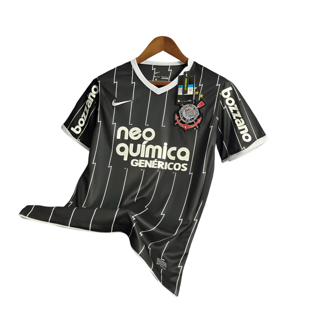 Camisa Corinthians Retrô 2012/13 Home Nike Masculina - Preto - Manto Club