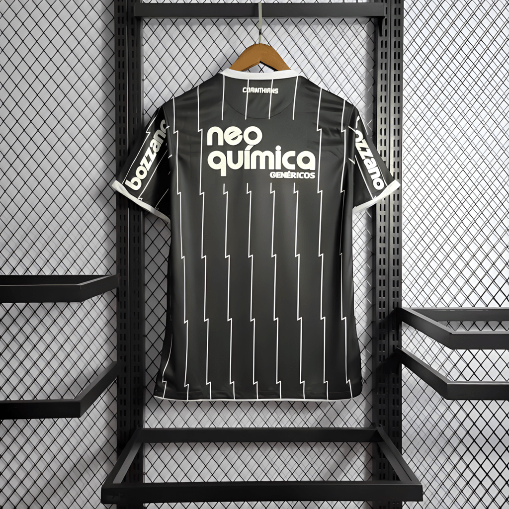Camisa Corinthians Retrô 2012/13 Home Nike Masculina - Preto - Manto Club