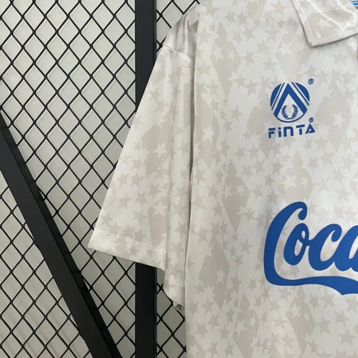 Camisa Cruzeiro Away Retrô 1993/94 branca - Finta - Manto Club