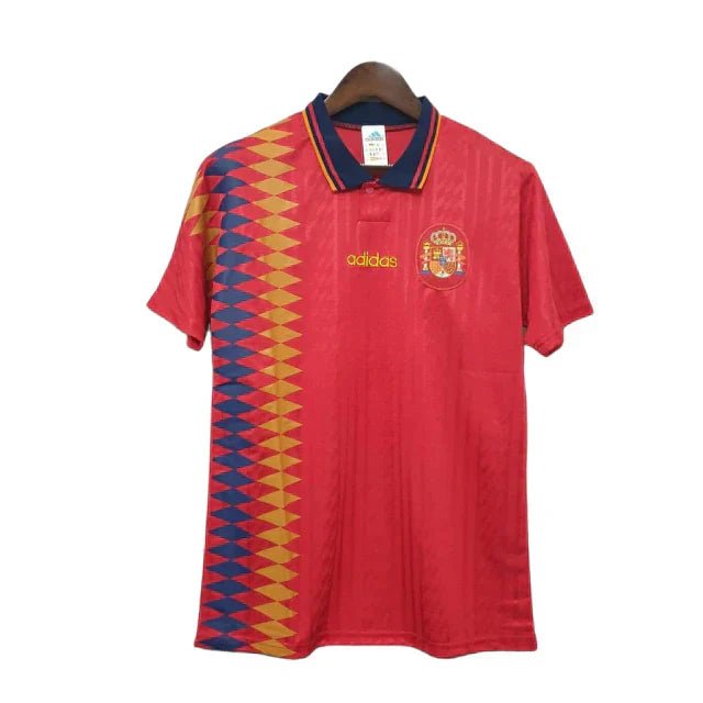 Camisa Espanha Retrô 1994 Vermelha - Adidas - Manto Club