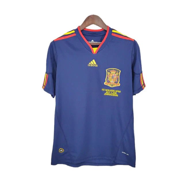 Camisa Espanha Retrô 2010 Azul - Adidas - Manto Club