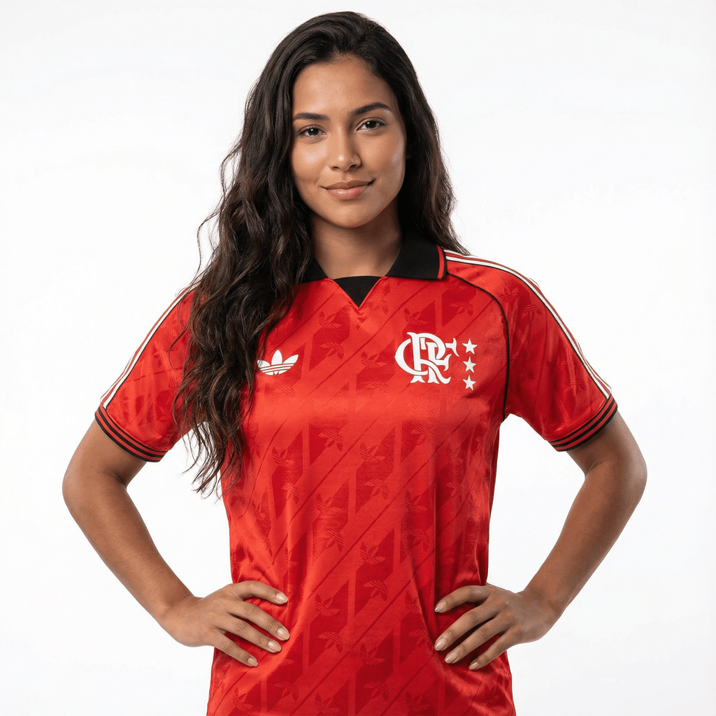 Camisa Feminina Adidas CR Flamengo LFSTLR 2024/25 - Manto Club
