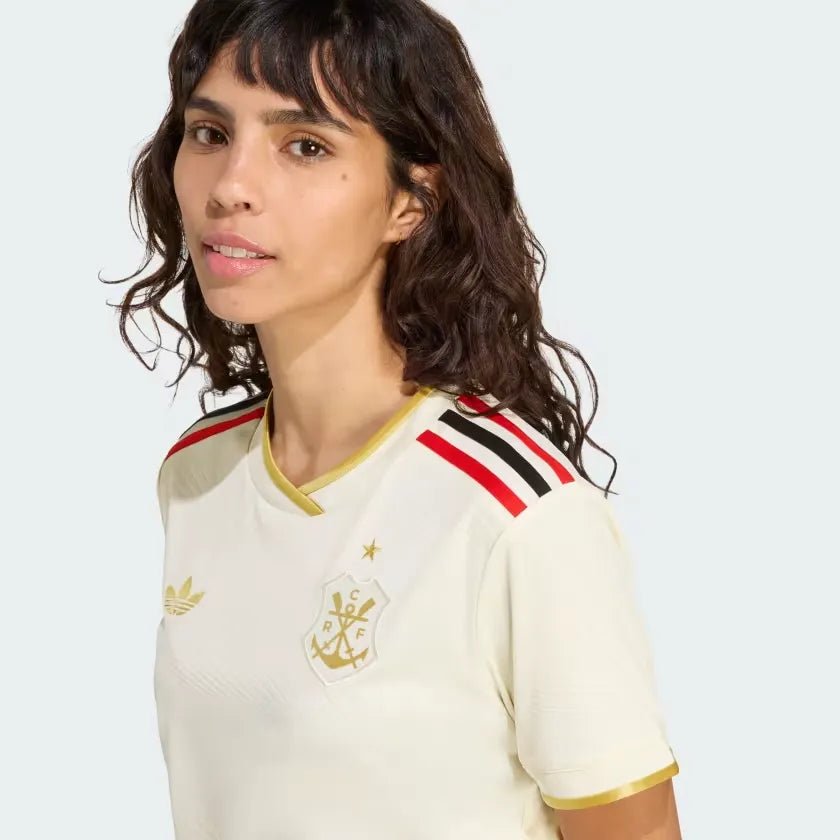 Camisa Feminina Adidas Flamengo 2025/26 III Cropped - Manto Club