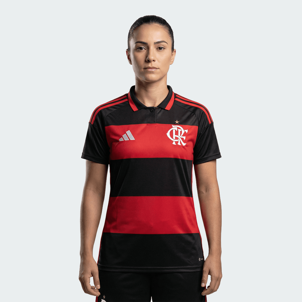Camisa Feminina Adidas Flamengo 2026/27 I - Manto Club