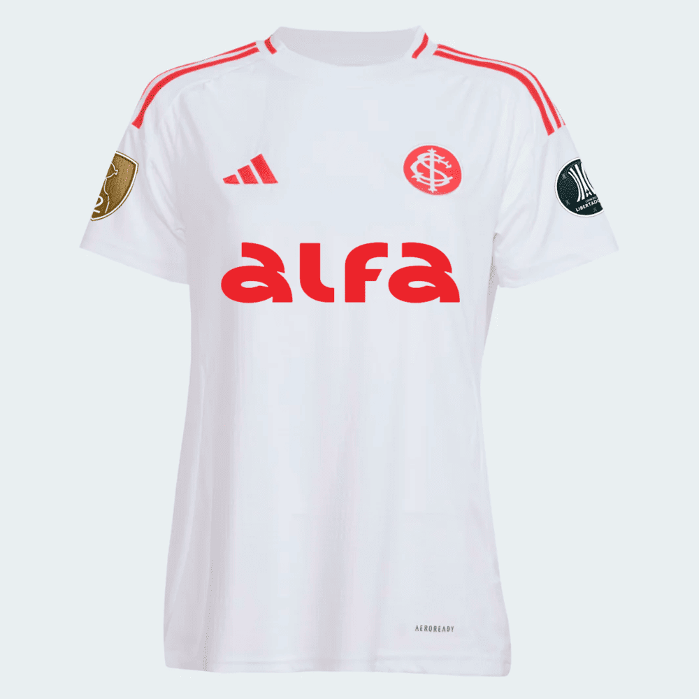 Camisa Feminina adidas Internacional 2025/26 II Com Patrocínios - Manto Club