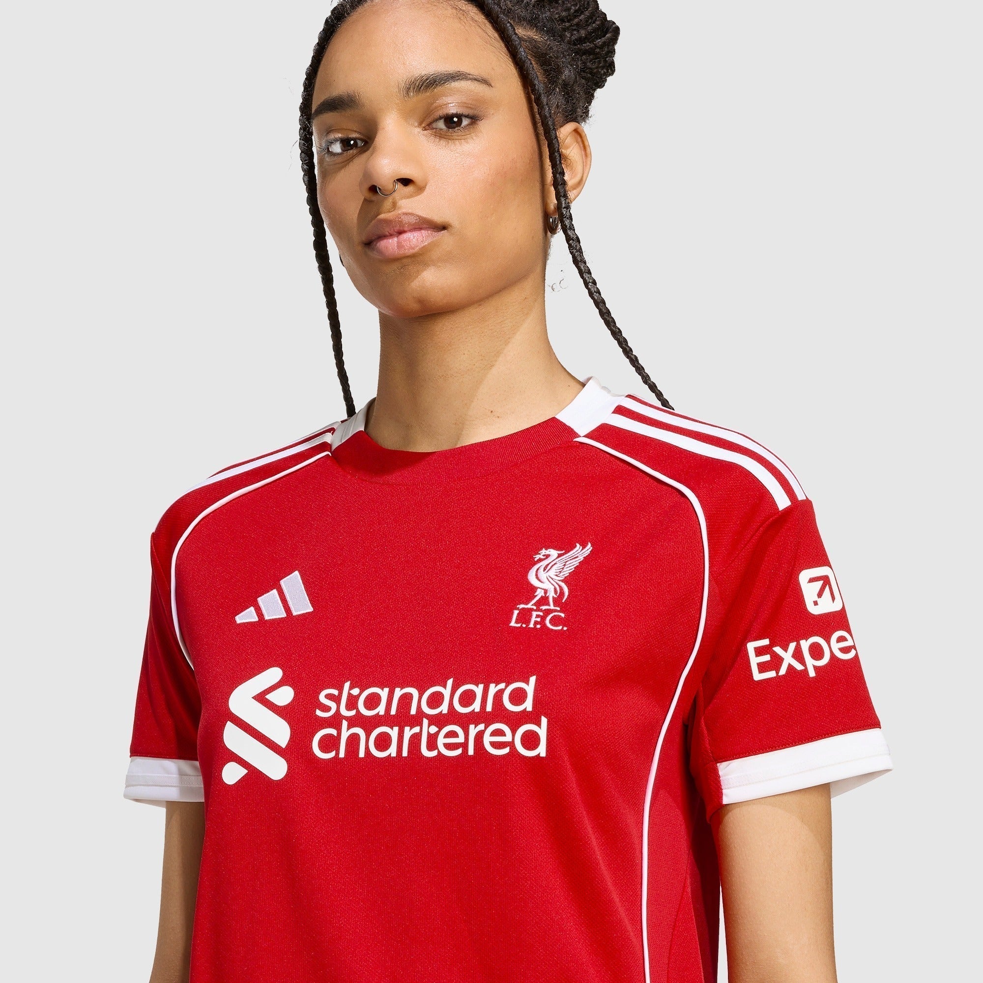Camisa Feminina adidas Liverpool 2025/26 I - Manto Club