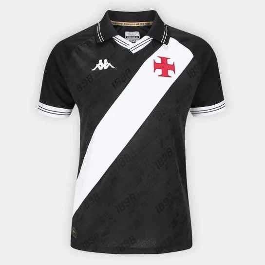 Camisa Feminina Kappa Vasco da Gama 2025/26 I - Manto Club