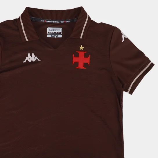 Camisa Feminina Kappa Vasco da Gama 2025/26 III - Manto Club