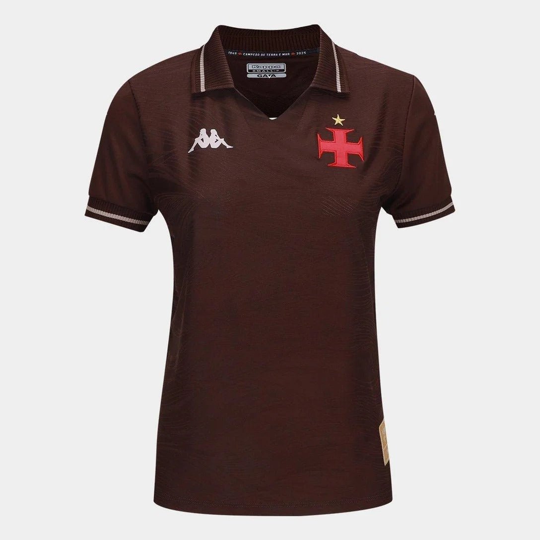 Camisa Feminina Kappa Vasco da Gama 2025/26 III - Manto Club
