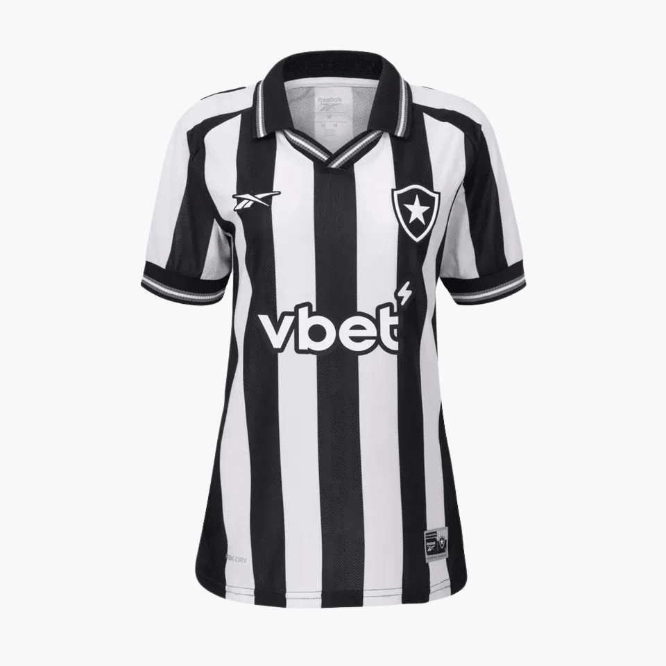 Camisa Feminina Reebok Botafogo 2025/26 I - Manto Club
