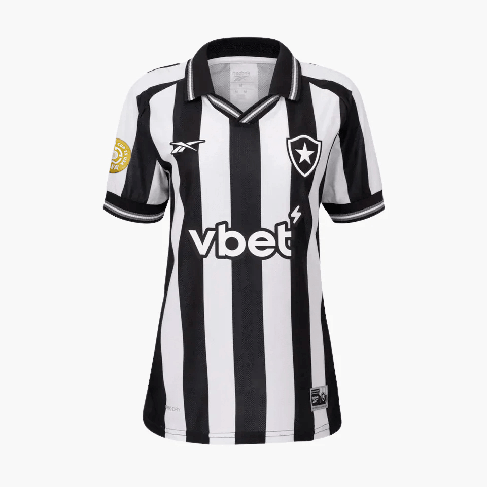 Camisa Feminina Reebok Botafogo 2025/26 I - Manto Club
