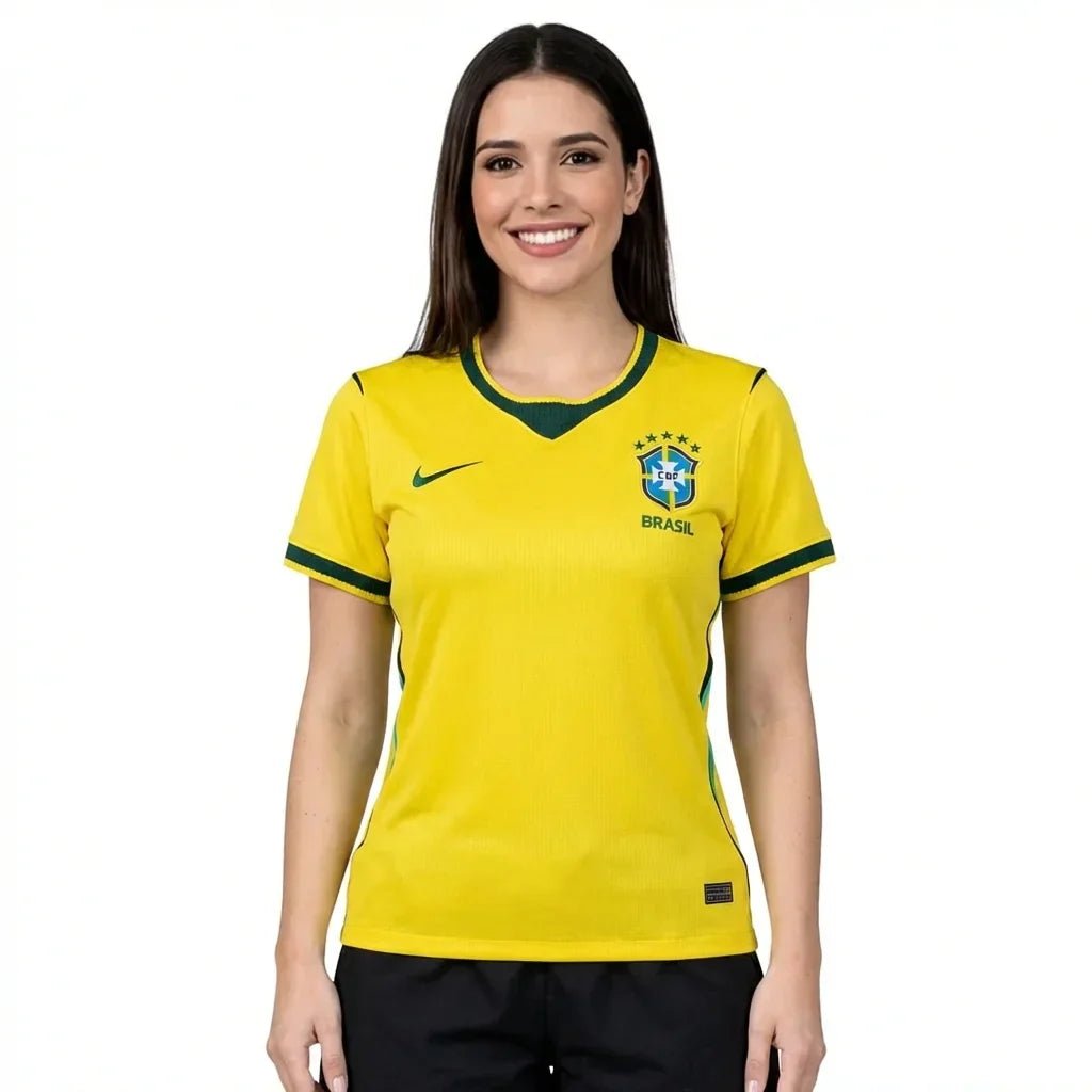 Camisa Feminina Seleção Brasileira 2026/27 I - Manto Club
