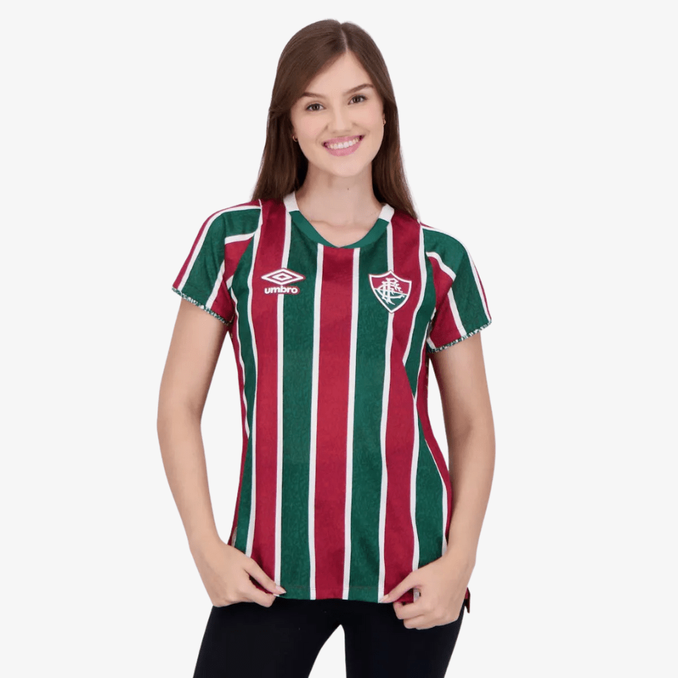 Camisa Feminina Umbro Fluminense 2024/25 I - Manto Club