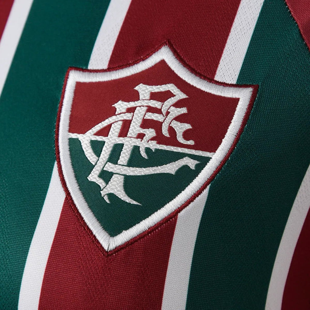 Camisa Feminina Umbro Fluminense 2025/26 I Com Patrocinios - Manto Club