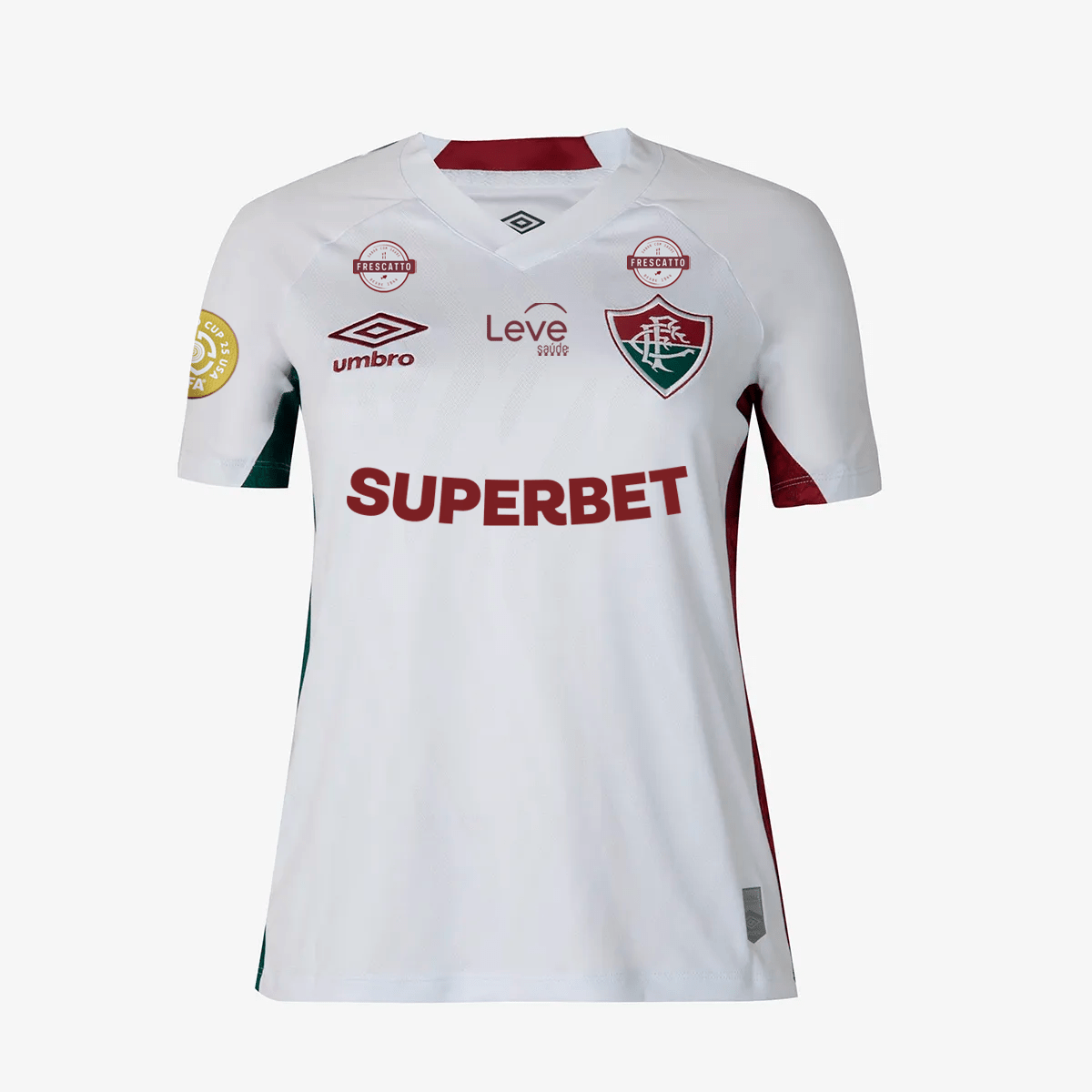 Camisa Feminina Umbro Fluminense 2025/26 II Com Patrocínio - Manto Club