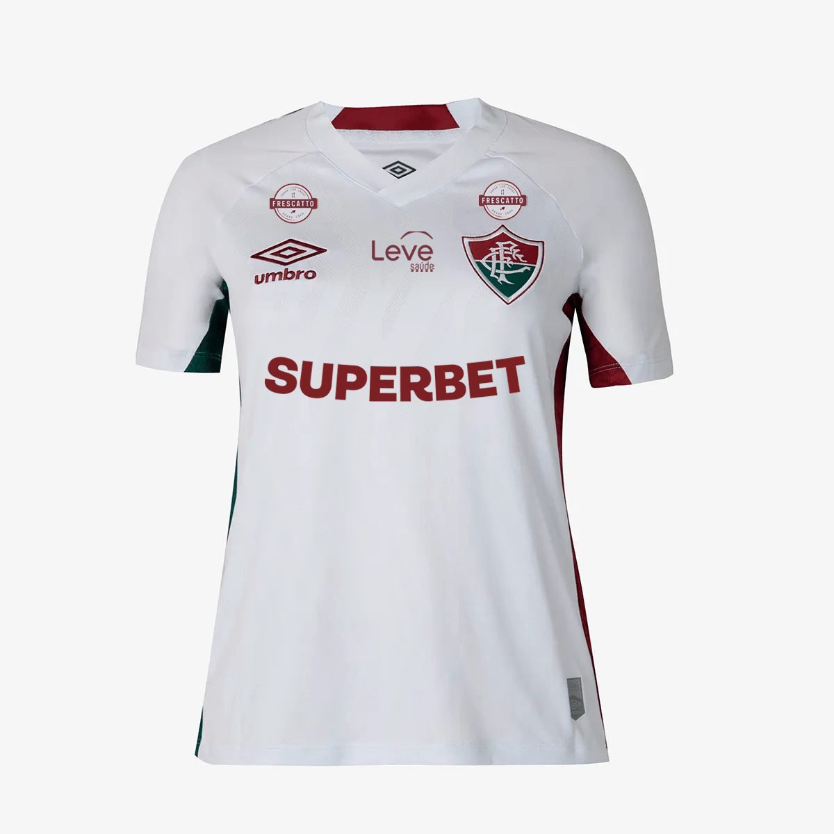 Camisa Feminina Umbro Fluminense 2025/26 II Com Patrocínio - Manto Club