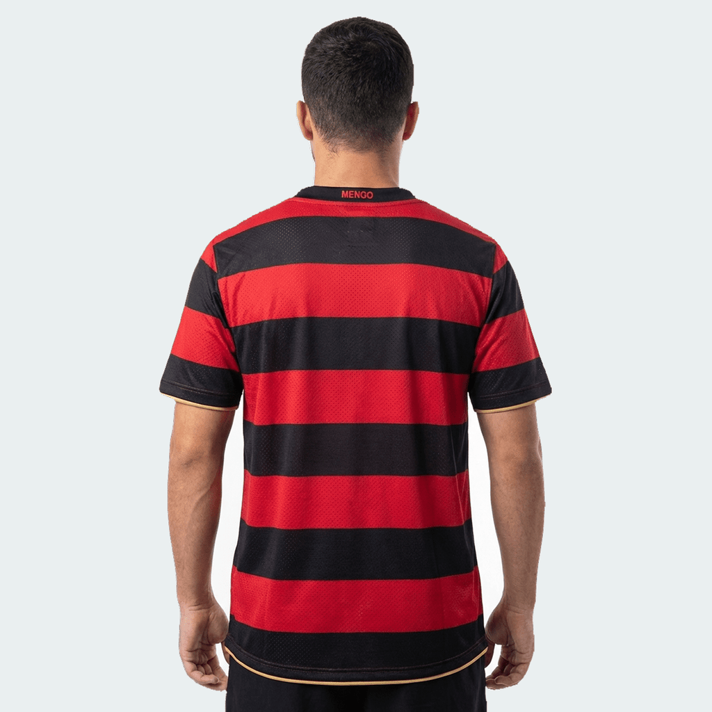 Camisa Flamengo Retrô 2009 Vermelha e Preta - Nike - Manto Club
