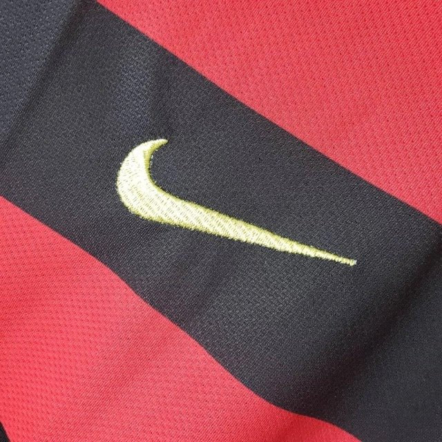 Camisa Flamengo Retrô 2009 Vermelha e Preta - Nike - Manto Club