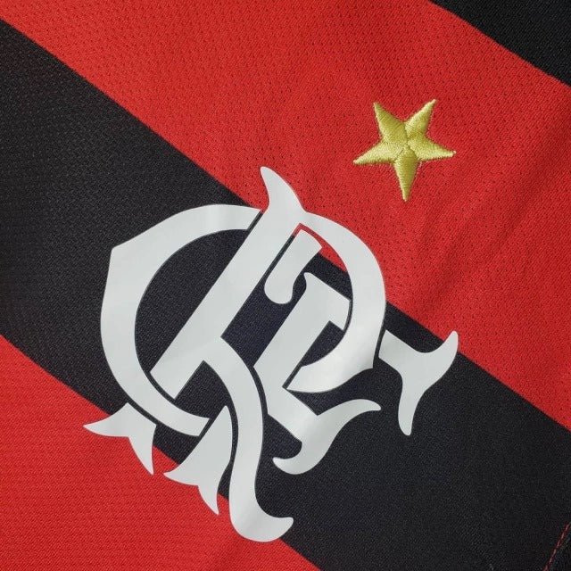 Camisa Flamengo Retrô 2009 Vermelha e Preta - Nike - Manto Club