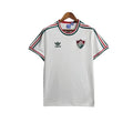 Camisa Fluminense Retrô 14/15 Torcedor Masculina - Branca com detalhes em vermelho e verde - Manto Club
