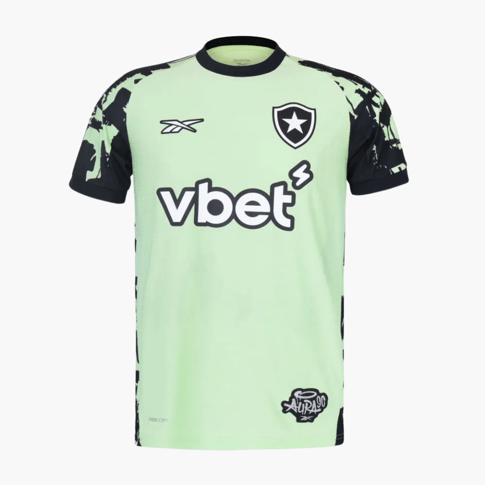 Camisa Goleiro Reebok Botafogo 2025/26 IV - Manto Club