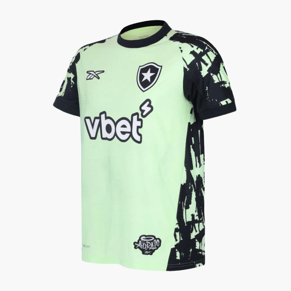 Camisa Goleiro Reebok Botafogo 2025/26 IV - Manto Club