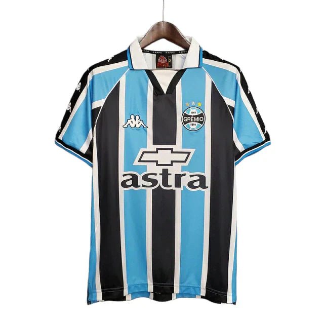 Camisa Grêmio Retrô 1988/99 - Kappa - Masculino - Azul - Manto Club