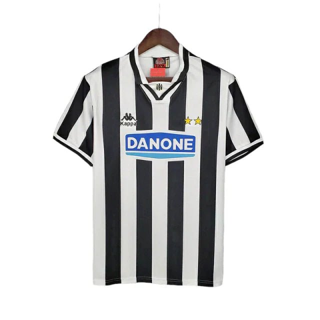 Camisa Juventus Retrô 1994/1995 Preta e Branca - Kappa - Manto Club
