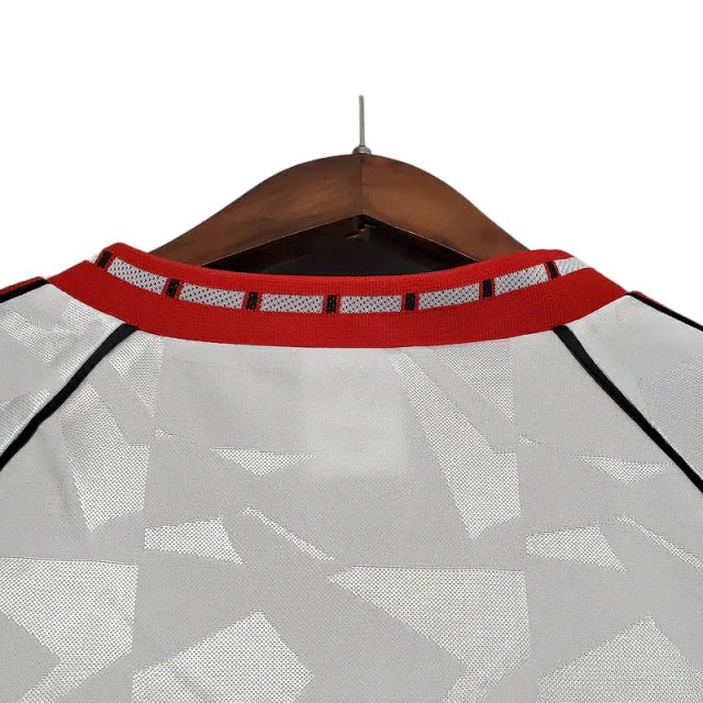 Camisa Manchester United Retrô 1991 Branca - Adidas - Manto Club