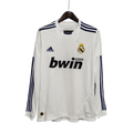 Camisa Manga Longa Real Madrid 10/11 Adidas - Branco - Manto Club