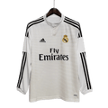 Camisa Manga Longa Real Madrid 14/15 Adidas - Branco - Manto Club