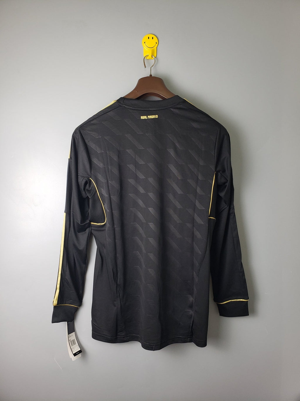 Camisa Manga Longa Real Madrid 2012 Adidas - Preto - Manto Club