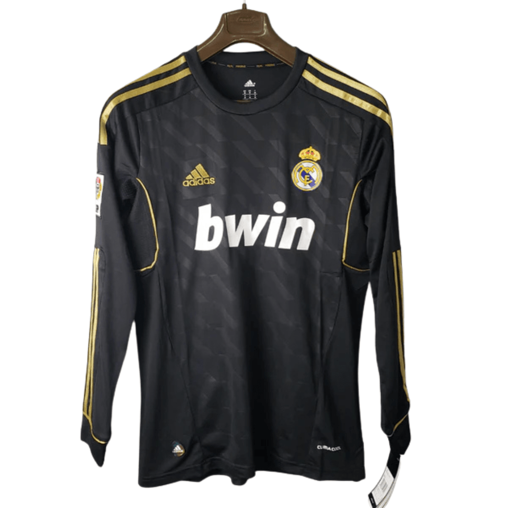 Camisa Manga Longa Real Madrid 2012 Adidas - Preto - Manto Club